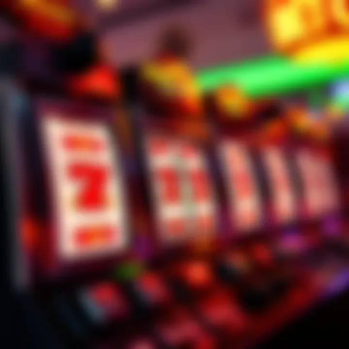 Visual representation of payout structures in penny slots