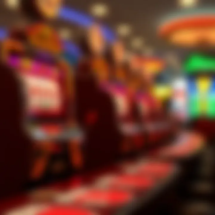 Graphical illustration of player psychology in slot gaming