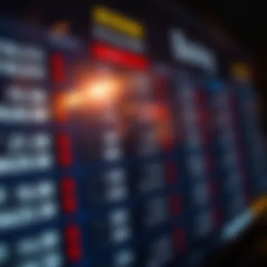 A close-up view of boxing odds displayed on a betting platform