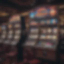 Vibrant display of Winstar's top slot machines showcasing unique themes